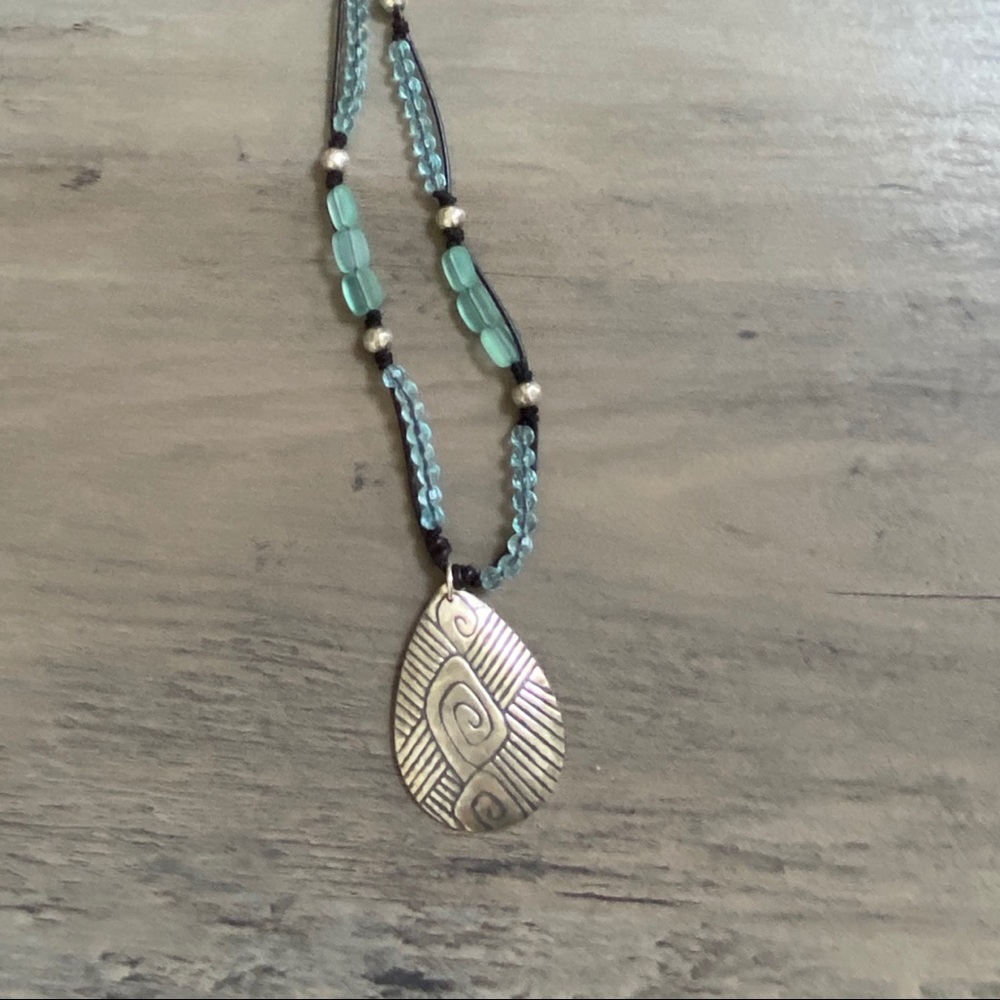 Silpada "Color of the Sea" Retired Necklace